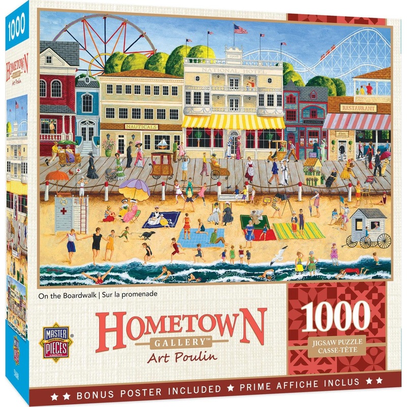 Hometown Gallery – On the Boardwalk – 1000 Piece Puzzle