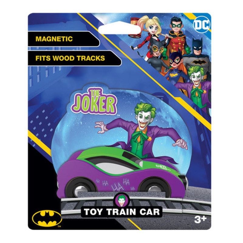 Joker Car Wood Toy Train
