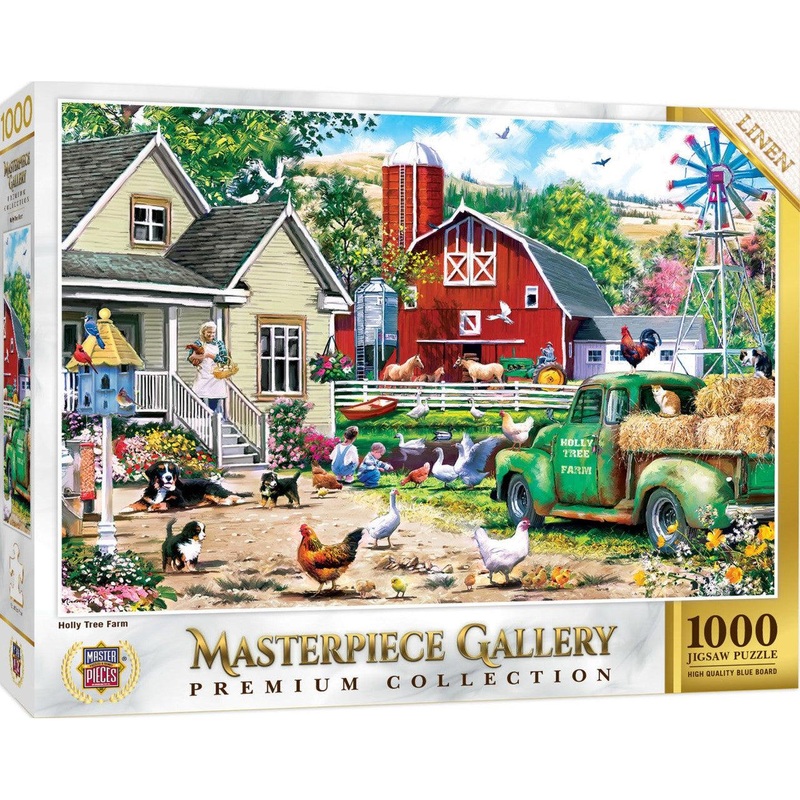 MasterPiece Gallery – Holly Tree Farm – 1000 Piece Puzzle