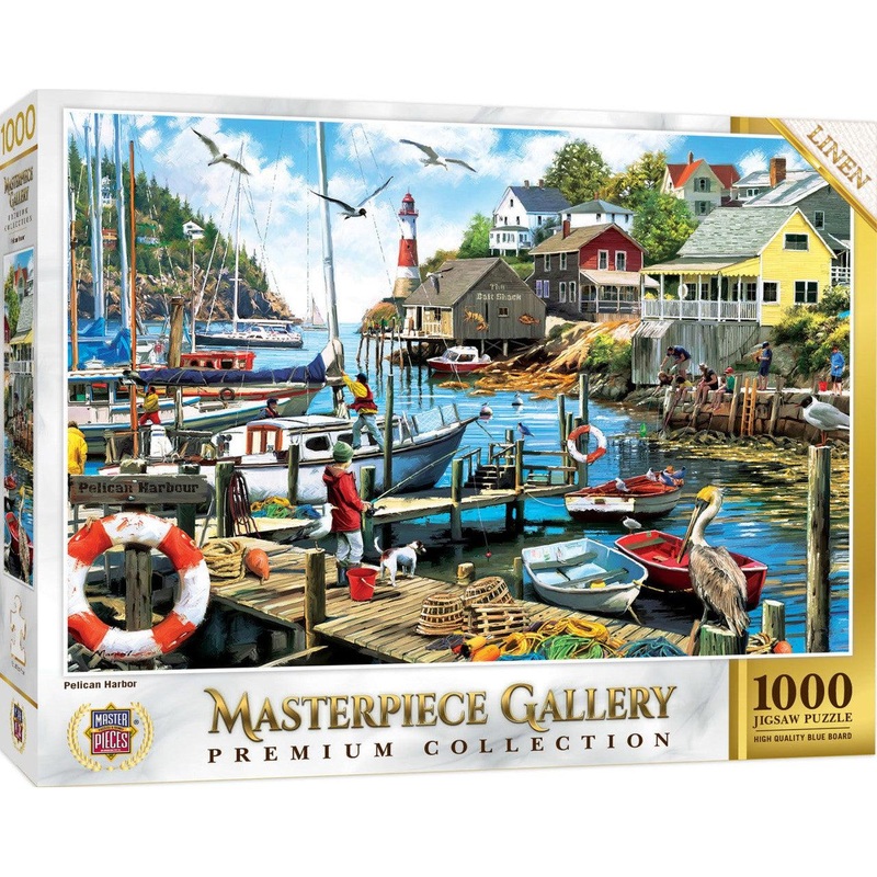 MasterPiece Gallery – Pelican Harbor – 1000 Piece Puzzle