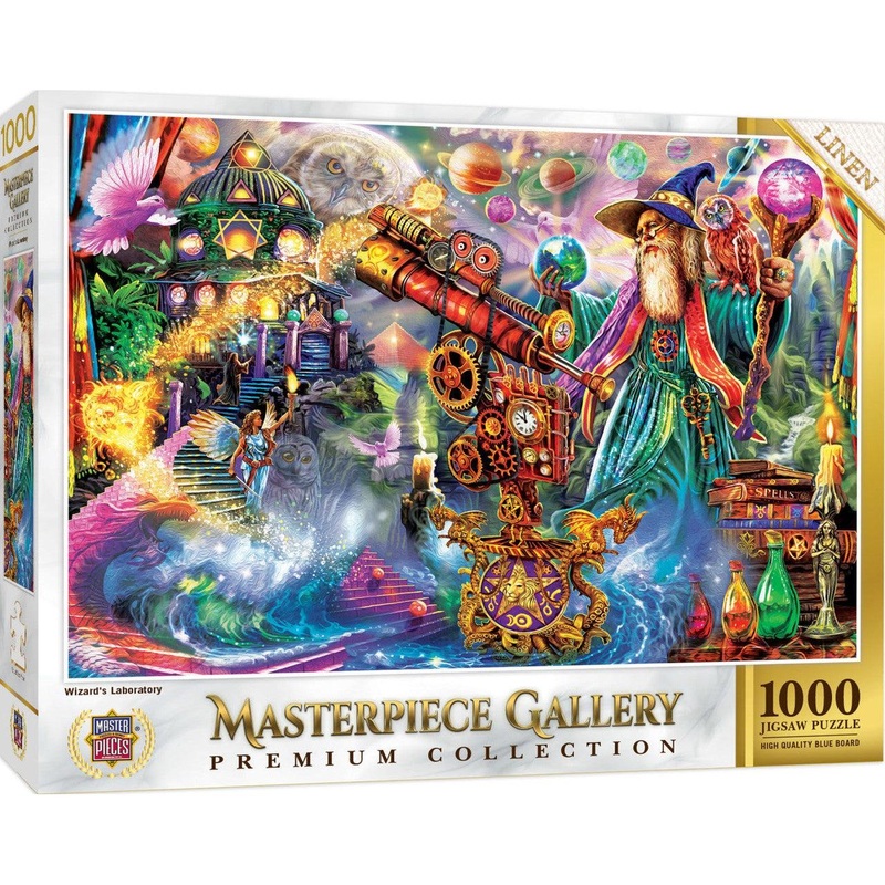 MasterPiece Gallery – Wizard’s Laboratory – 1000 Piece Puzzle