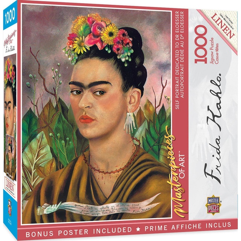 Masterpieces of Art – Frida Kahlo – 1000 Piece Puzzle