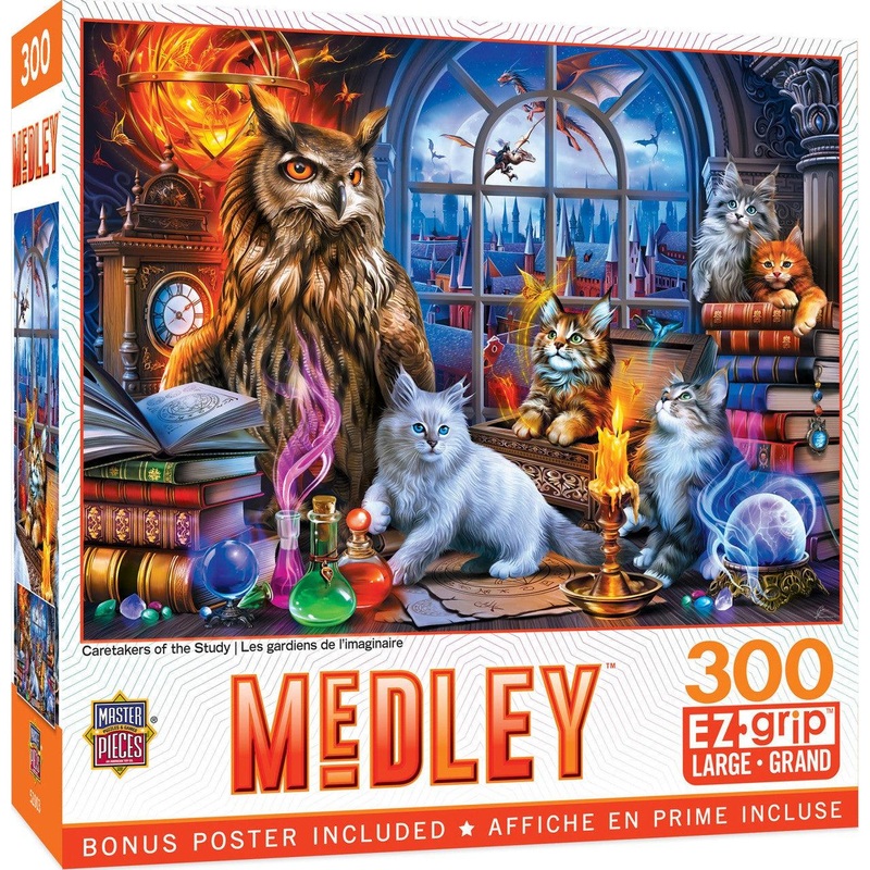 Medley – Caretakers of the Study – 300 Piece EzGrip Puzzle