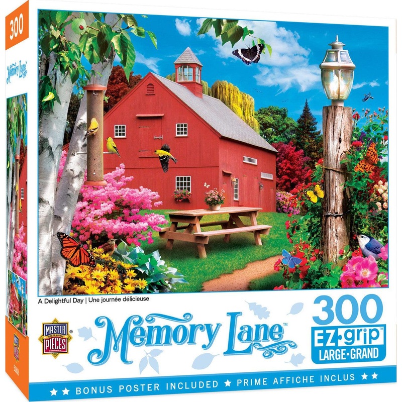 Memory Lane – A Delightful Day – 300 Piece EzGrip Puzzle