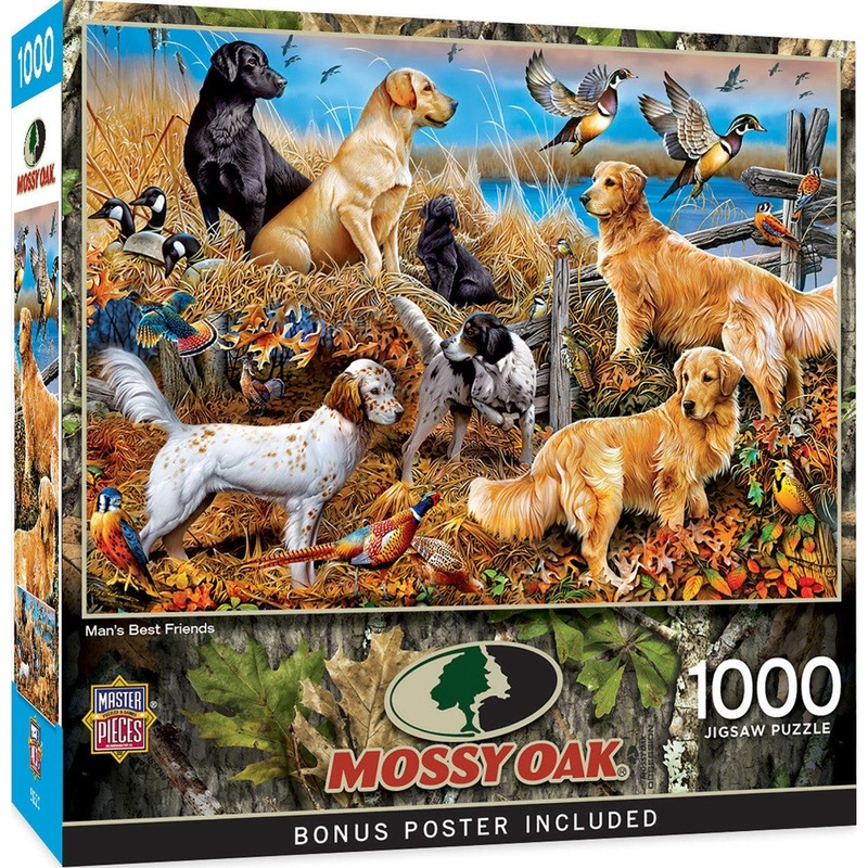Mossy Oak – Man’s Best Friends – 1000 Piece Puzzle