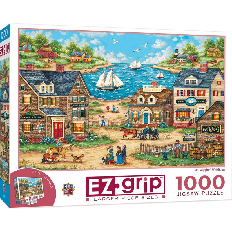 Mr. Wiggins Whirligigs – 1000 Piece EZGrip Puzzle