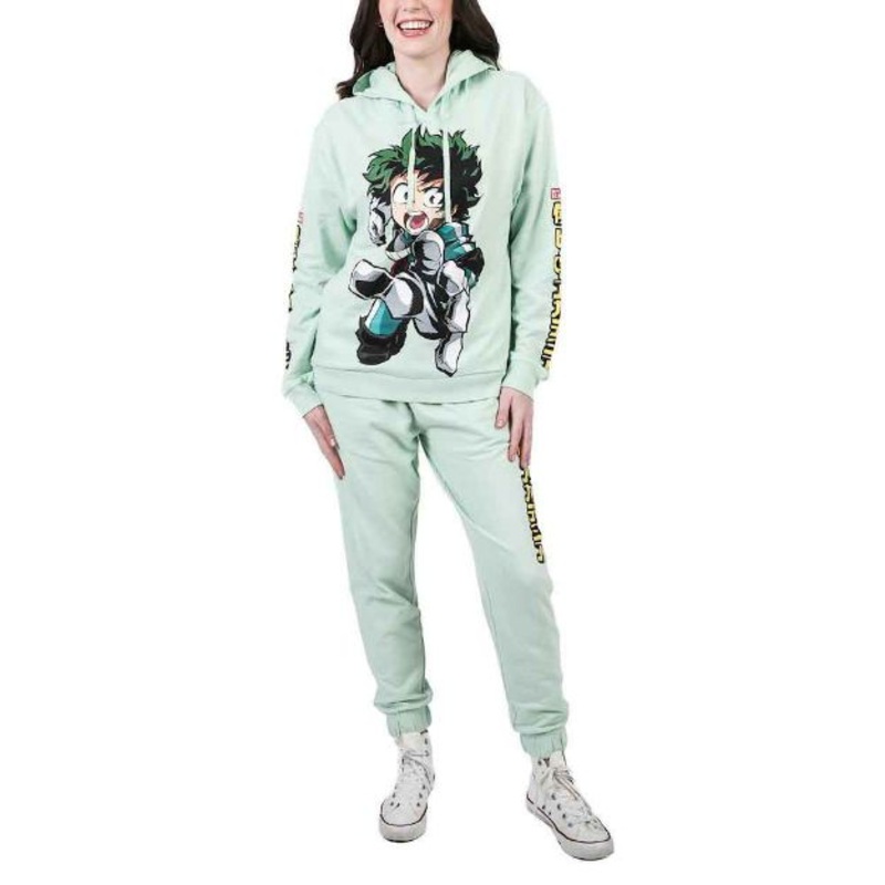 My Hero Academia: Deku – Oversized Print Juniors Hoodie