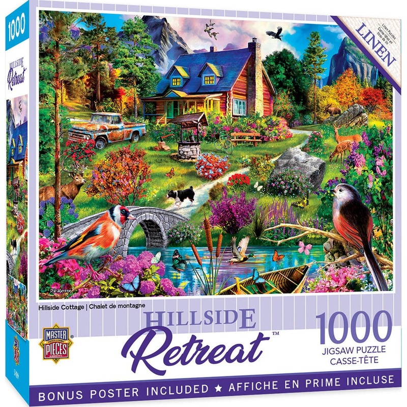 Retreats – Hillside Cottage – 1000 Piece Puzzle