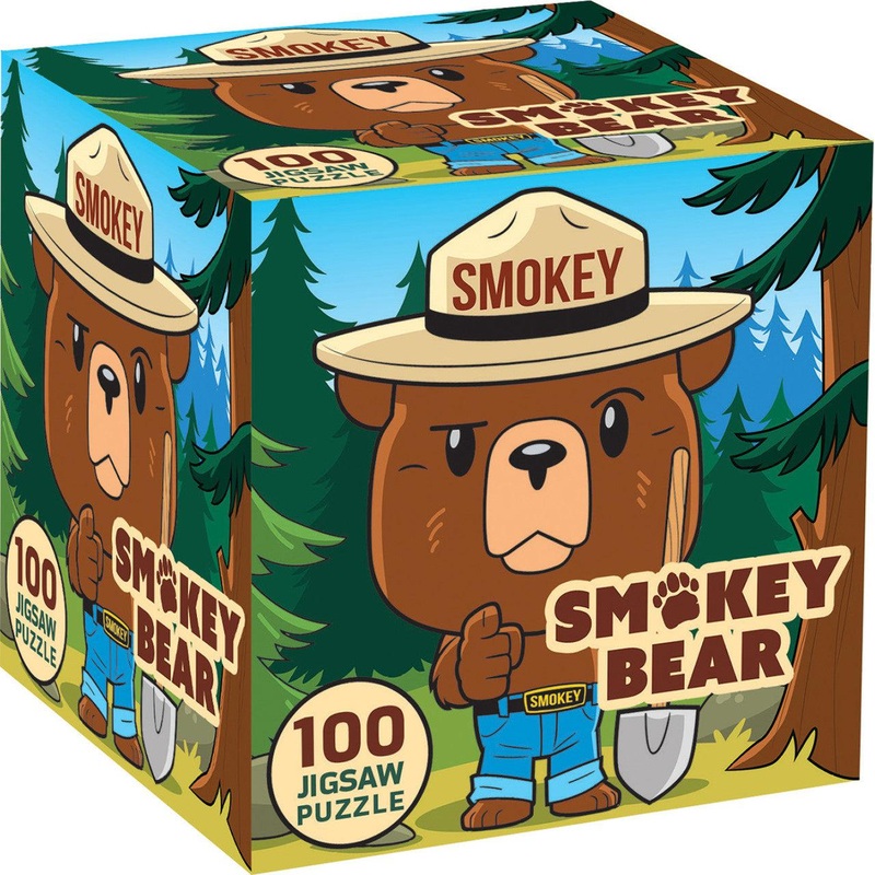 Smokey Bear – 100 Piece Cube Puzzle