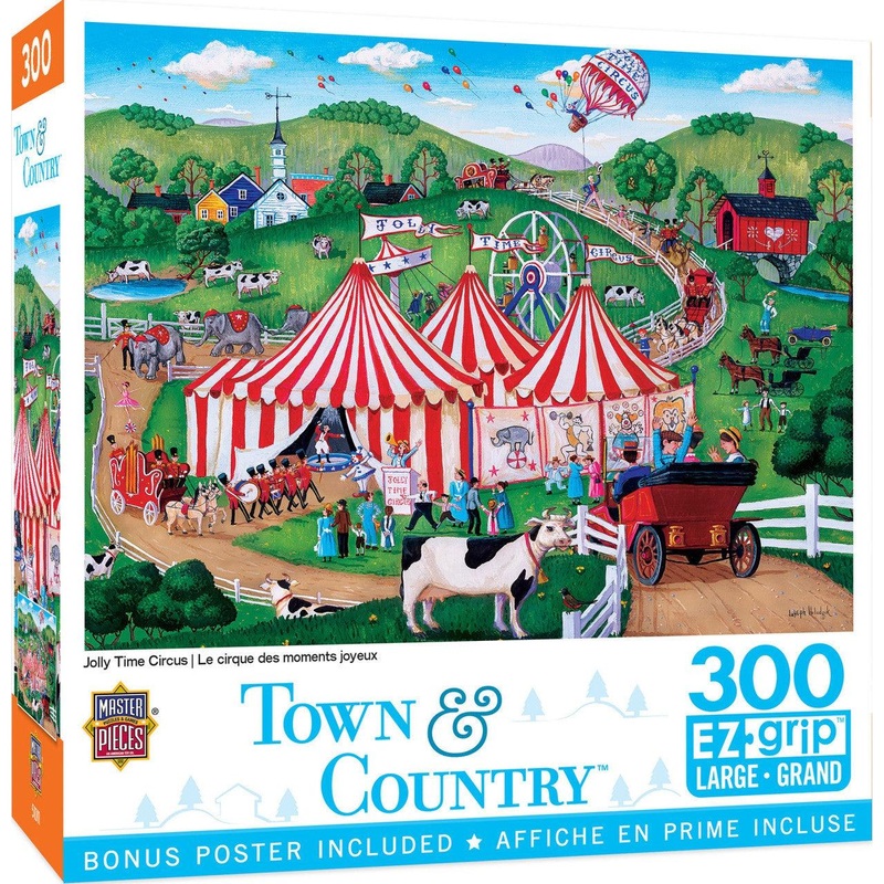 Town & Country – Jolly Time Circus – 300 Piece EzGrip Puzzle