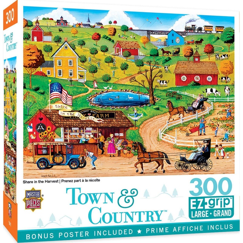 Town & Country – Share in the Harvest – 300 Piece EzGrip Puzzle