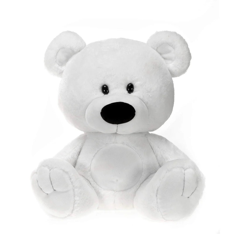 15 Sitting Bear – White