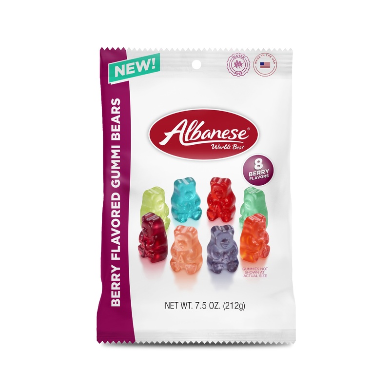 Berry Flavored Gummi Bears – 7.5 Ounce