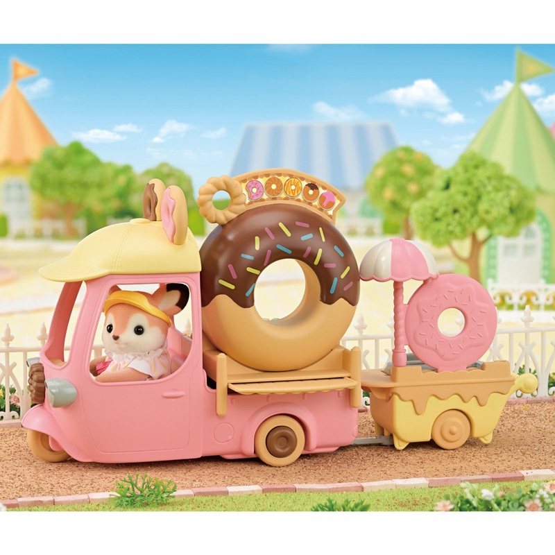 Calico Critters – Dip Dip Donuts Wagon