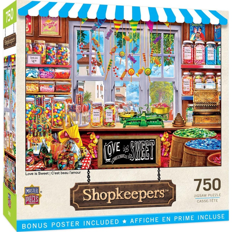 Shopkeepers – Love is Sweet – 750 Piece Puzzle