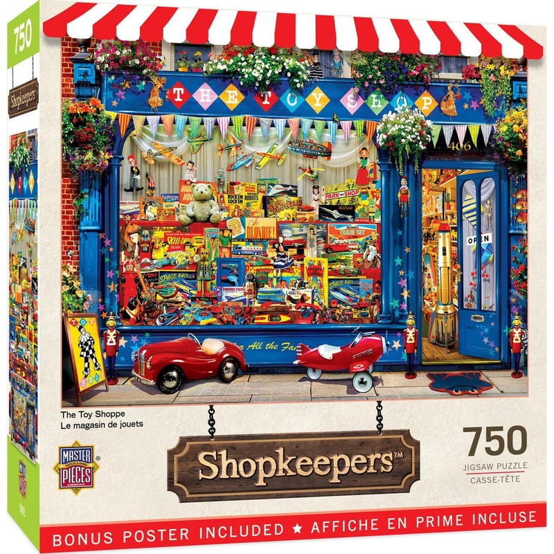 Shopkeepers – The Toy Shoppe – 750 Piece Puzzle