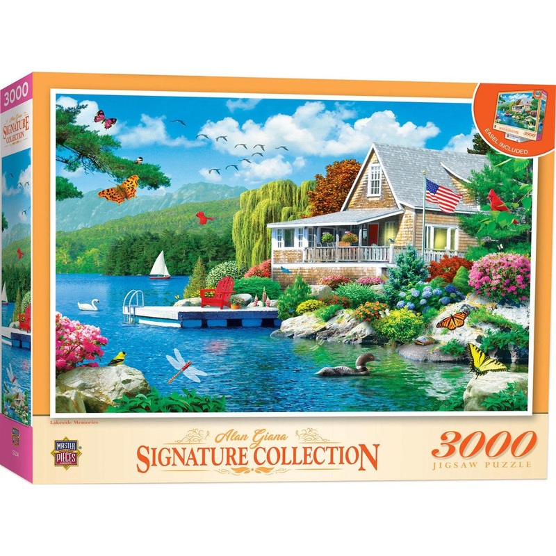 Signature – Lakeside Memories – 3000 Piece Puzzle