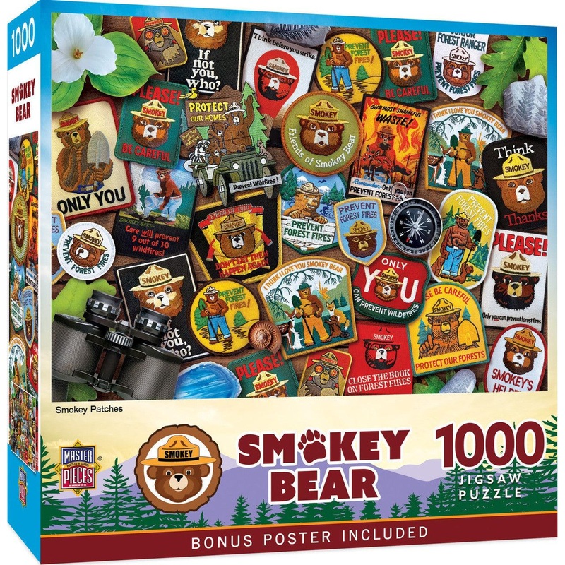 Smokey Bear – Patches – 1000 Piece Puzzle