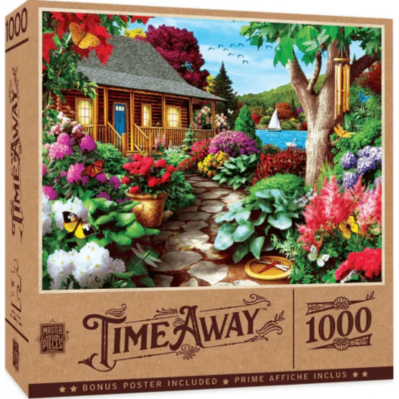 Time Away – Dragonfly Garden 1000 Piece Puzzle