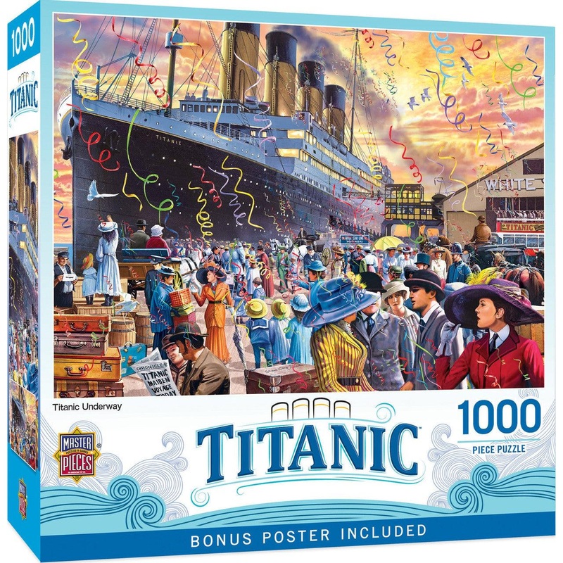 Titanic – Titanic Underway – 1000 Piece Puzzle