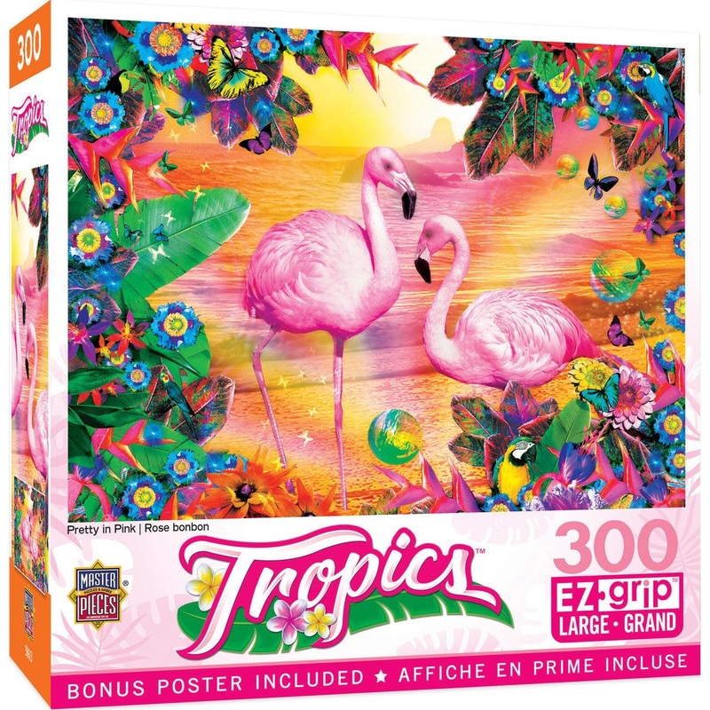 Tropics – Pretty in Pink – 300 Piece EzGrip Puzzle