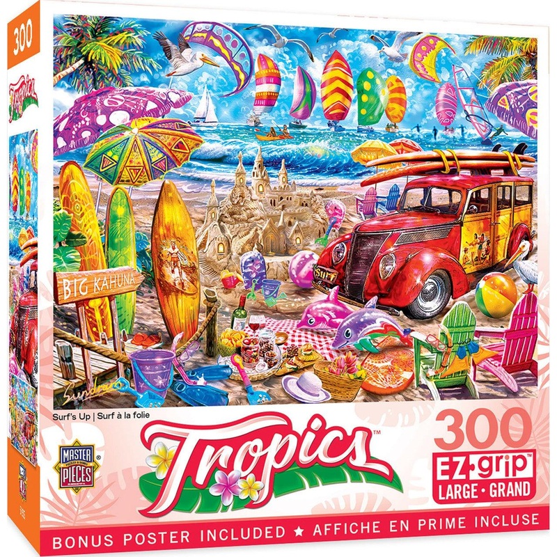 Tropics – Surf’s Up – 300 Piece EzGrip Puzzle