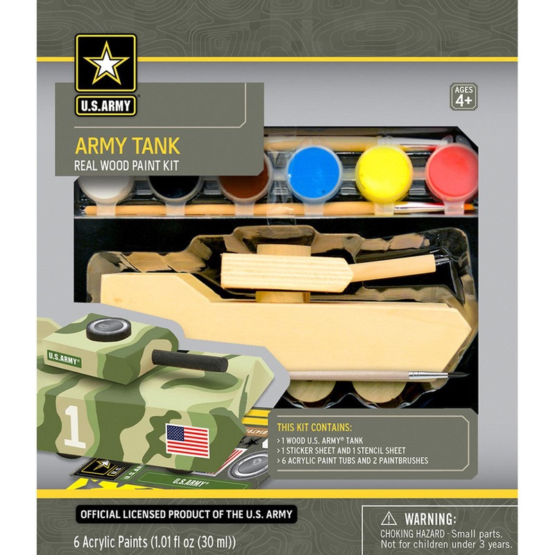 U.S. Army – Tank Wood Paint Kit