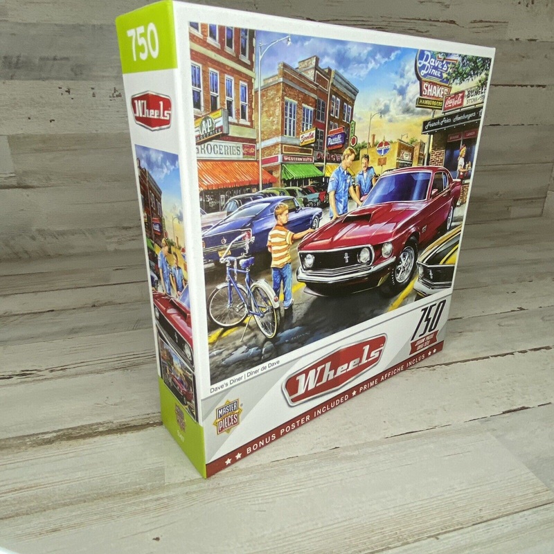 Wheels – Dave’s Diner – 750 Piece Puzzle