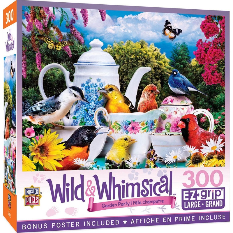 Wild & Whimsical – Garden Party – 300 Piece EzGrip Puzzle