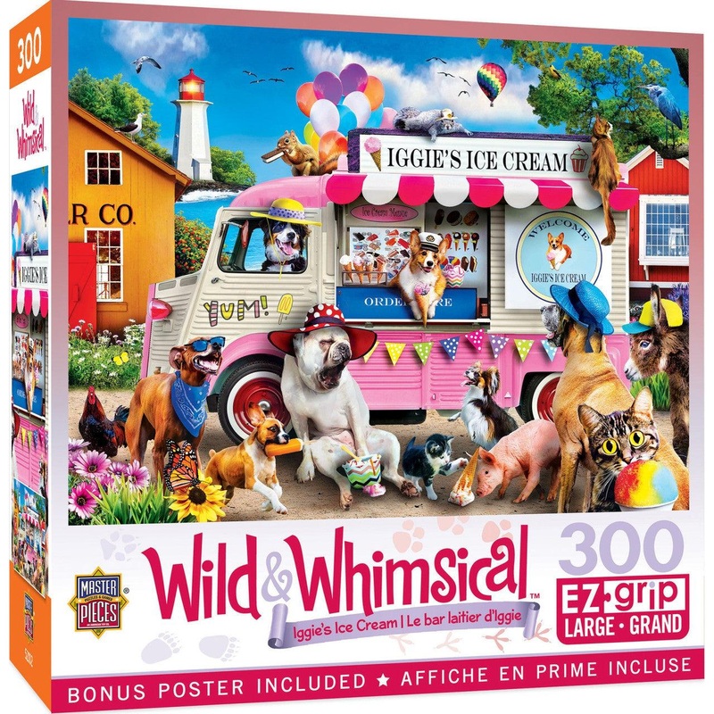 Wild & Whimsical – Iggie’s Ice Cream – 300 Piece EzGrip Puzzle