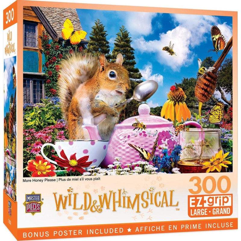 Wild & Whimsical – More Honey Please – 300 Piece EzGrip Puzzle