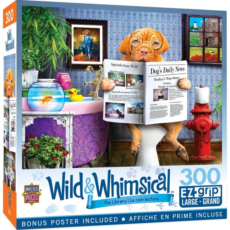 Wild & Whimsical – The Library – 300 Piece EZGrip Puzzle