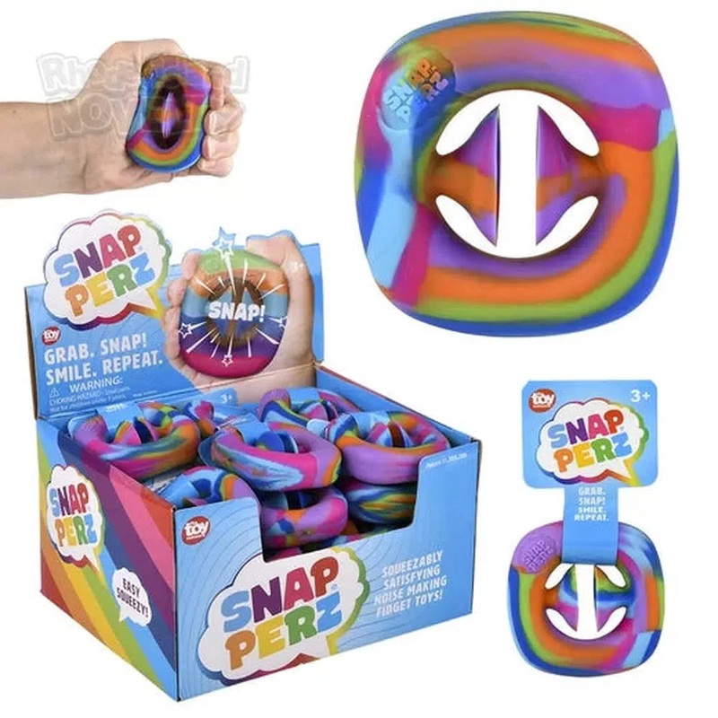 2.25 Rainbow Snapperz Fidget Toy