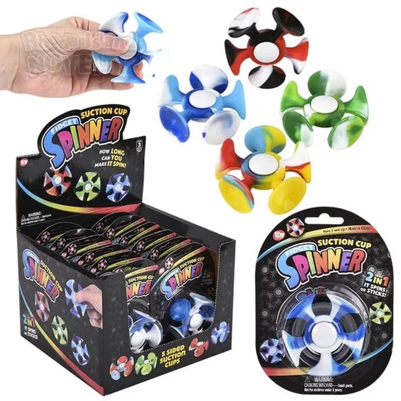 2.5 Suction Cup Fidget Spinner