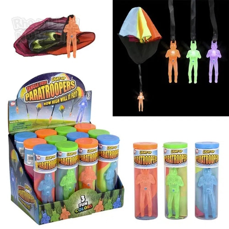 4 Light-Up Paratrooper