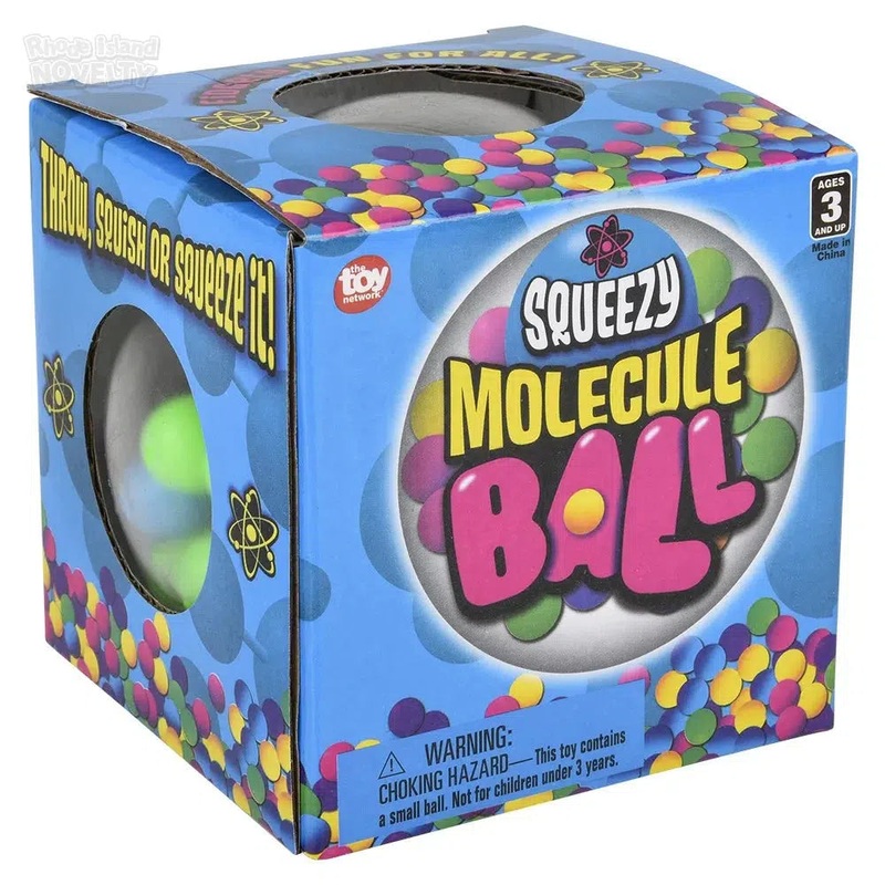 4 Squeezy Molecule Ball