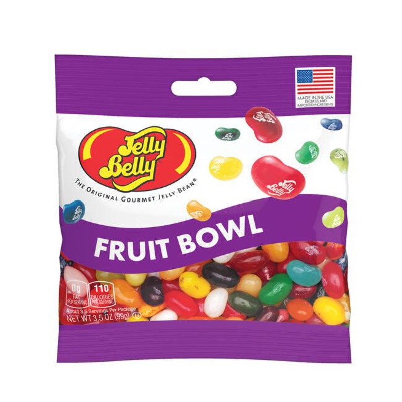 Fruit Bowl Jelly Beans 3.5 oz Bag