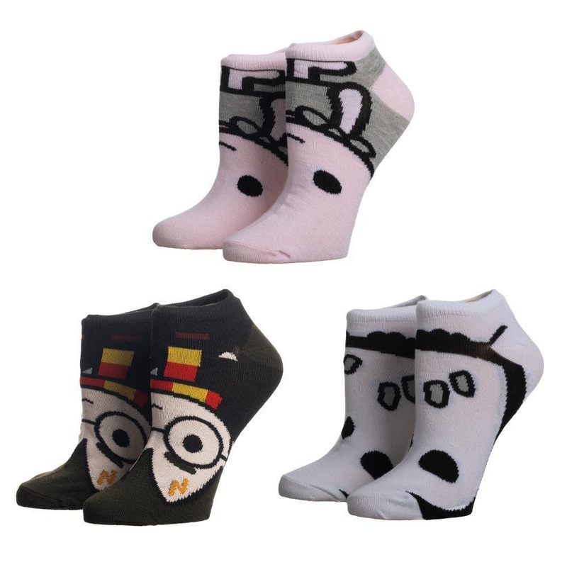 Harry Potter – 3 Pair Character Ankle Socks