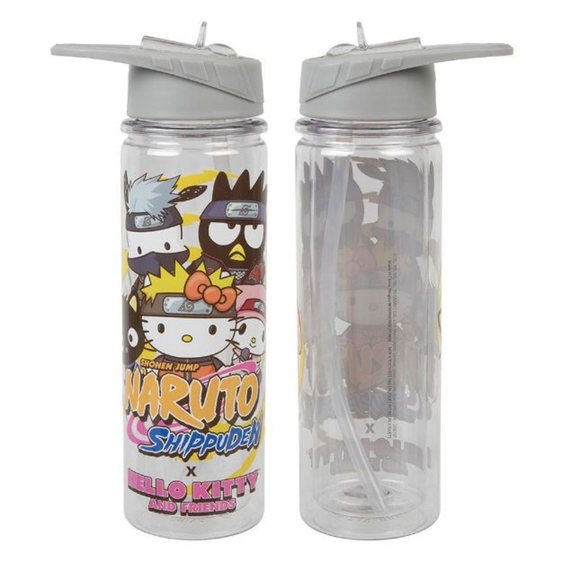 Naruto x Hello Kitty 24 oz. UV Water Bottle