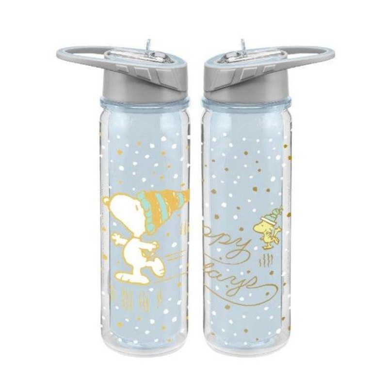 Peanuts Snoopy Happy Holidays 16 oz. Water Bottle