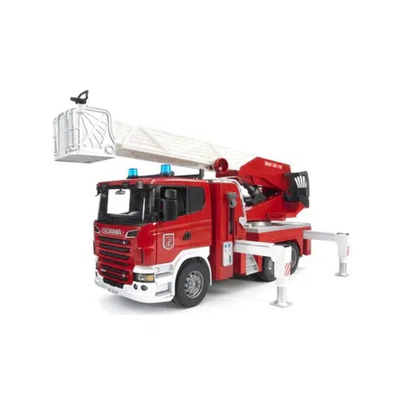 Scania Fire Engine w/ Water Pump and Light & Sound
