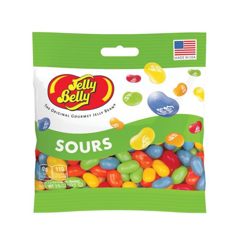 Sours Jelly Beans 3.5 oz Bag