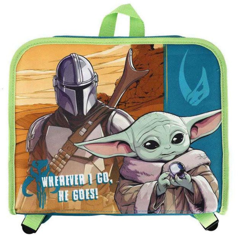 Star Wars The Mandalorian Kids Hanging Tablet Display Backpack