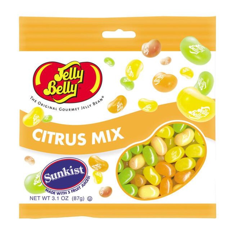 Sunkist Citrus Mix Jelly Beans 3.1 oz Bag