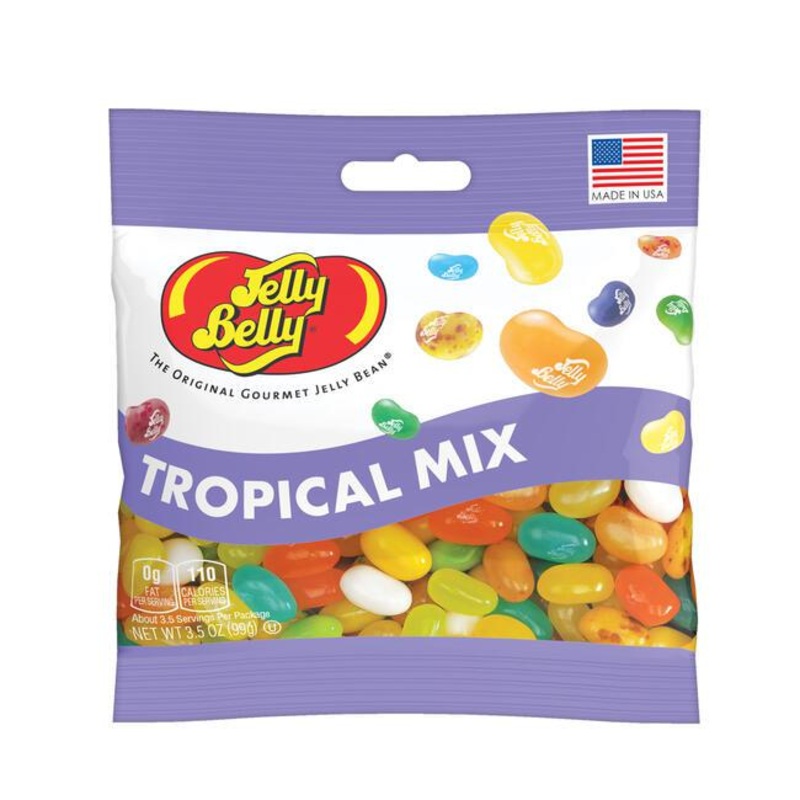 Tropical Mix Jelly Beans 3.5 oz Bag