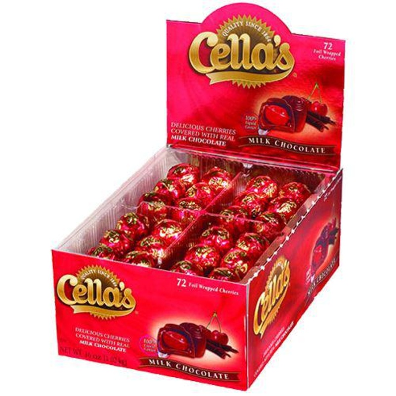Cella’s Foil Wrapped Milk Chocolate Covered Cherries Changemaker
