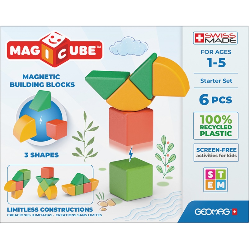 Magicube Shapes Recycled 6 Pieces