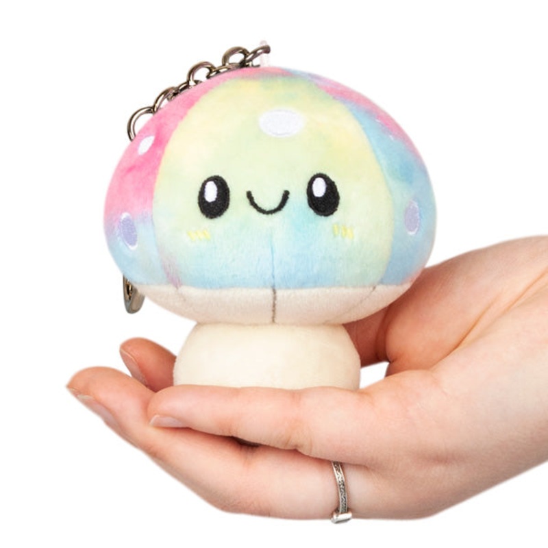 Micro Squishables –  3 Tie Dye Mushroom