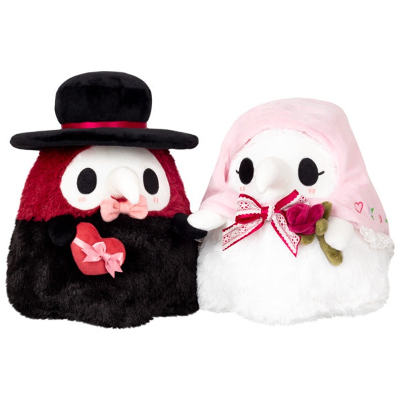 Mini Squishables – 7 Valentine’s Plague Doctor and Nurse Set