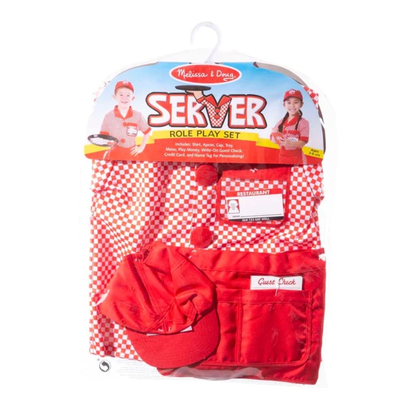 Server Role Play Dress-up Costume Set